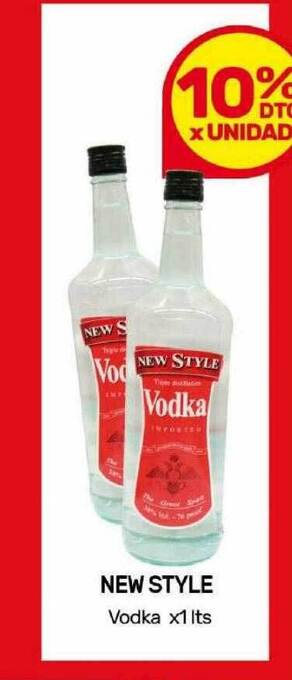 Nini Mayorista New style vodka oferta