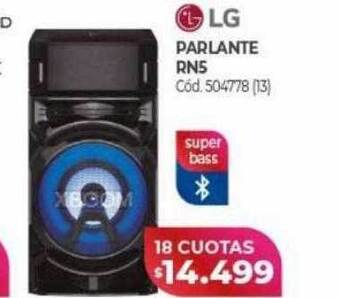 Naldo Lombardi Lg parlante rn5 oferta