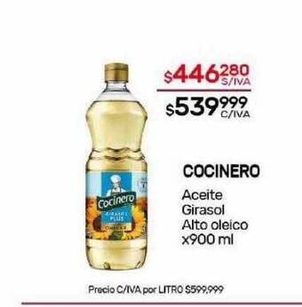 Nini Mayorista Cocinero aceite girasol alto oleico oferta