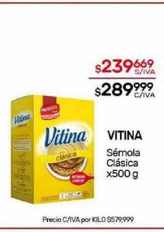 Nini Mayorista Vitina sémola clásica oferta