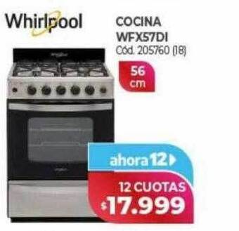Naldo Lombardi Whirlpool cocina wfx57di oferta