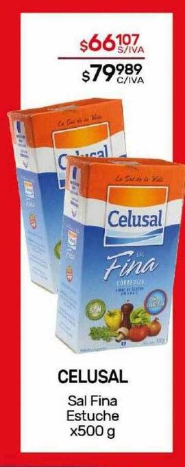 Nini Mayorista Celusal sal fina estuche oferta