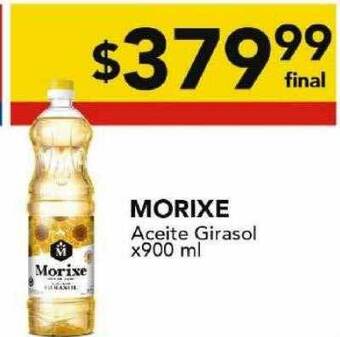 Nini Mayorista Morixe aceite girasol oferta