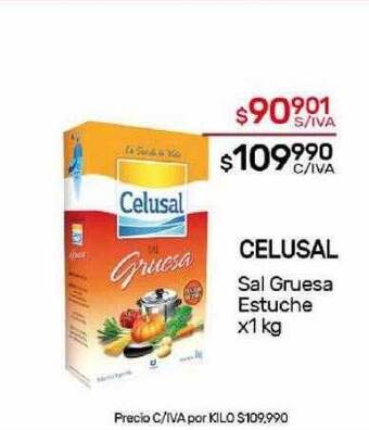 Nini Mayorista Celusal sal gruesa estuche oferta