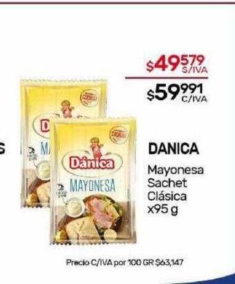 Nini Mayorista Danica mayonesa sachet clásica oferta
