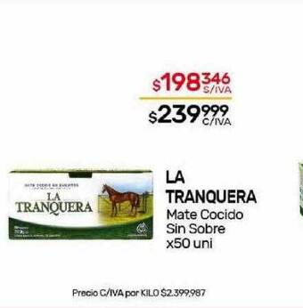 Nini Mayorista La tranquera mate cocido sin sobre oferta