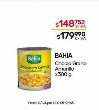 Nini Mayorista Bahia choclo grano amarillo oferta