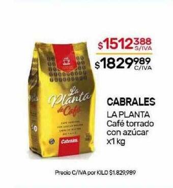Nini Mayorista Cabrales la planta café torrado con azúcar oferta