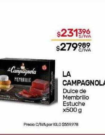 Nini Mayorista La campagnola dulce de membrillo estuche oferta
