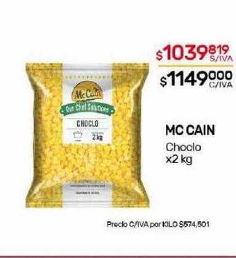 Nini Mayorista Mc cain choclo oferta