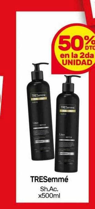 Nini Mayorista Tresemmé sh.ac. oferta