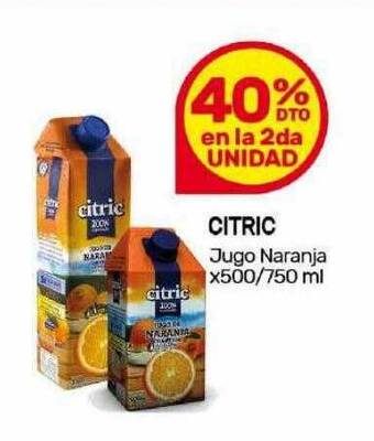 Nini Mayorista Citric jugo naranja oferta