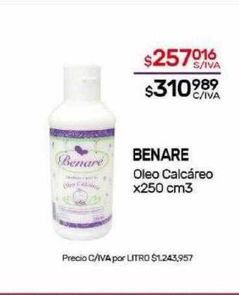 Nini Mayorista Benare oleo calcáreo oferta
