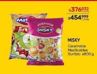 Nini Mayorista Misky caramelos masticables surtido oferta