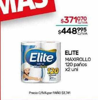 Nini Mayorista Elite maxirollo 120 paños oferta