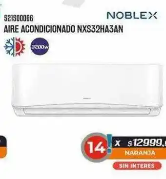 Pacman Aire acondicionado nxs32ha3an noblex oferta