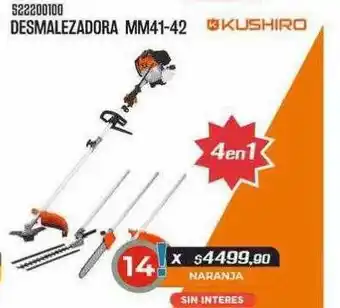 Pacman Desmalezadora mm41-42 kushiro oferta