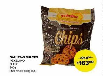 Atomo Conviene Galletas dulces pekelino chips oferta