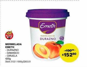Atomo Conviene Mermelada emeth oferta