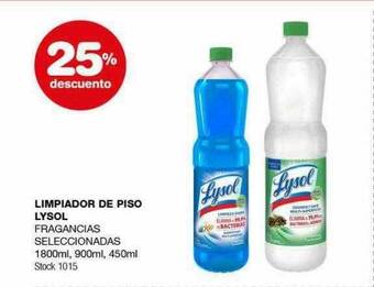Atomo Conviene Limpiador de piso lysol oferta