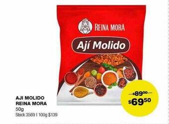 Atomo Conviene Ají molido reina mora oferta