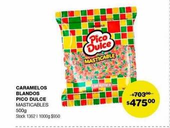 Atomo Conviene Caramelos blandos pico dulce oferta