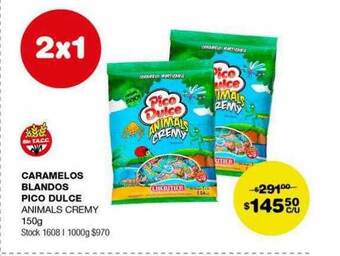 Atomo Conviene Caramelos blandos pico dulce oferta
