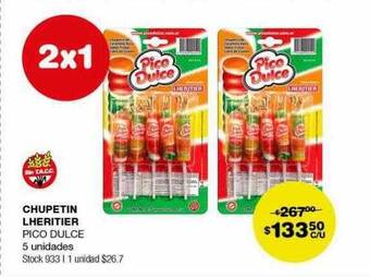 Atomo Conviene Chupetin lheritier pico dulce oferta