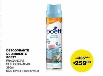 Atomo Conviene Desodorante de ambiente poett oferta