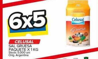 Carrefour Maxi Celusal sal gruesa oferta