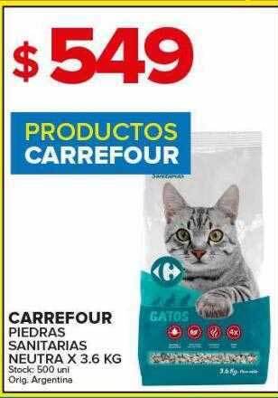 Carrefour Maxi Carrefour piedras sanitarias neutra oferta