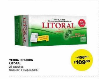 Atomo Conviene Yerba infusion litoral oferta