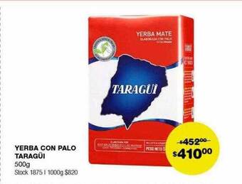 Atomo Conviene Yerba con palo taragüi oferta