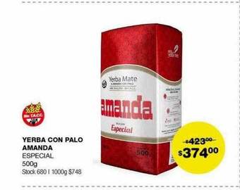 Atomo Conviene Yerba con palo amanda especial oferta