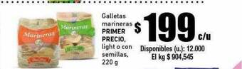Cooperativa Obrera Galletas marineras primer precio oferta