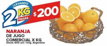 Carrefour Maxi Naranja de jugo comercial oferta