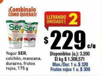 Cooperativa Obrera Yogur ser oferta