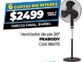 Diarco Ventilador de pie 20 oferta