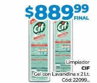 Diarco Limpiador cif gel con lavandina oferta