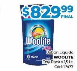 Diarco Jabón líquido woolite oferta