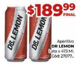 Diarco Aperitivo dr lemon lata oferta