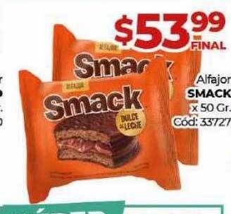 Diarco Alfajor smack oferta