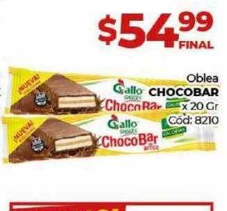 Diarco Oblea chocobar oferta