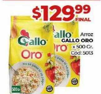 Diarco Arroz gallo oro oferta