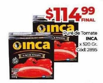 Diarco Puré de tomate inca oferta