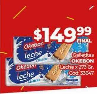 Diarco Galletitas okebon leche oferta