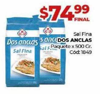 Diarco Sal fina dos anclas paquete oferta