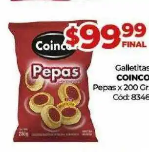 Diarco Galletitas coinco pepas oferta