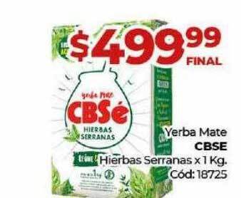 Diarco Yerba mate cbse hierbas serranas oferta