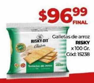 Diarco Galletas de arroz risky oferta
